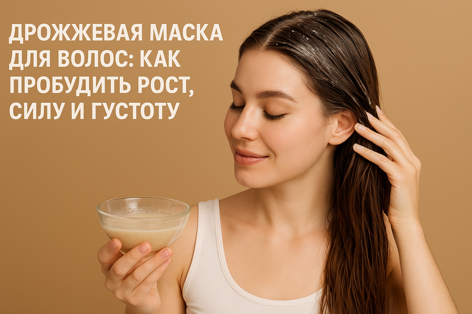 Рецепт дрожжевой маски для волос